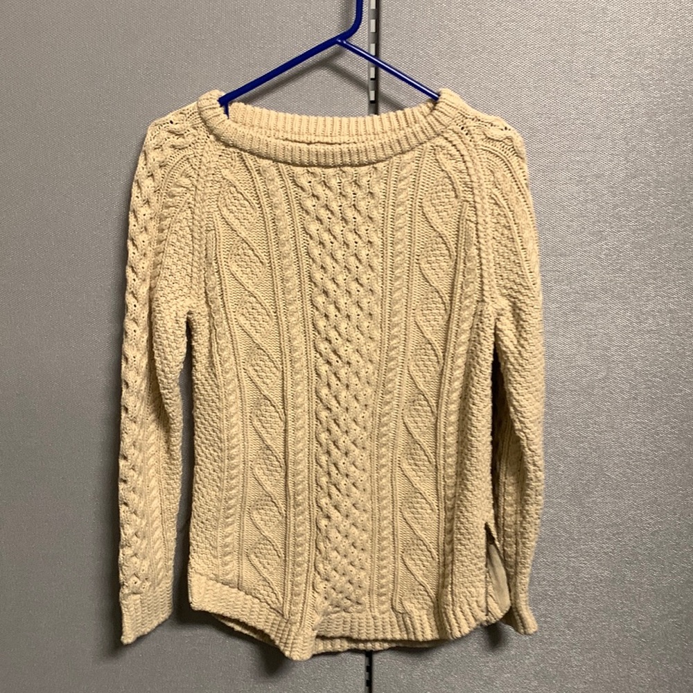 Ll Bean Fisherman sweater